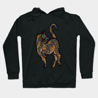 Begging for Pettings--Tortoiseshell Style Hoodie